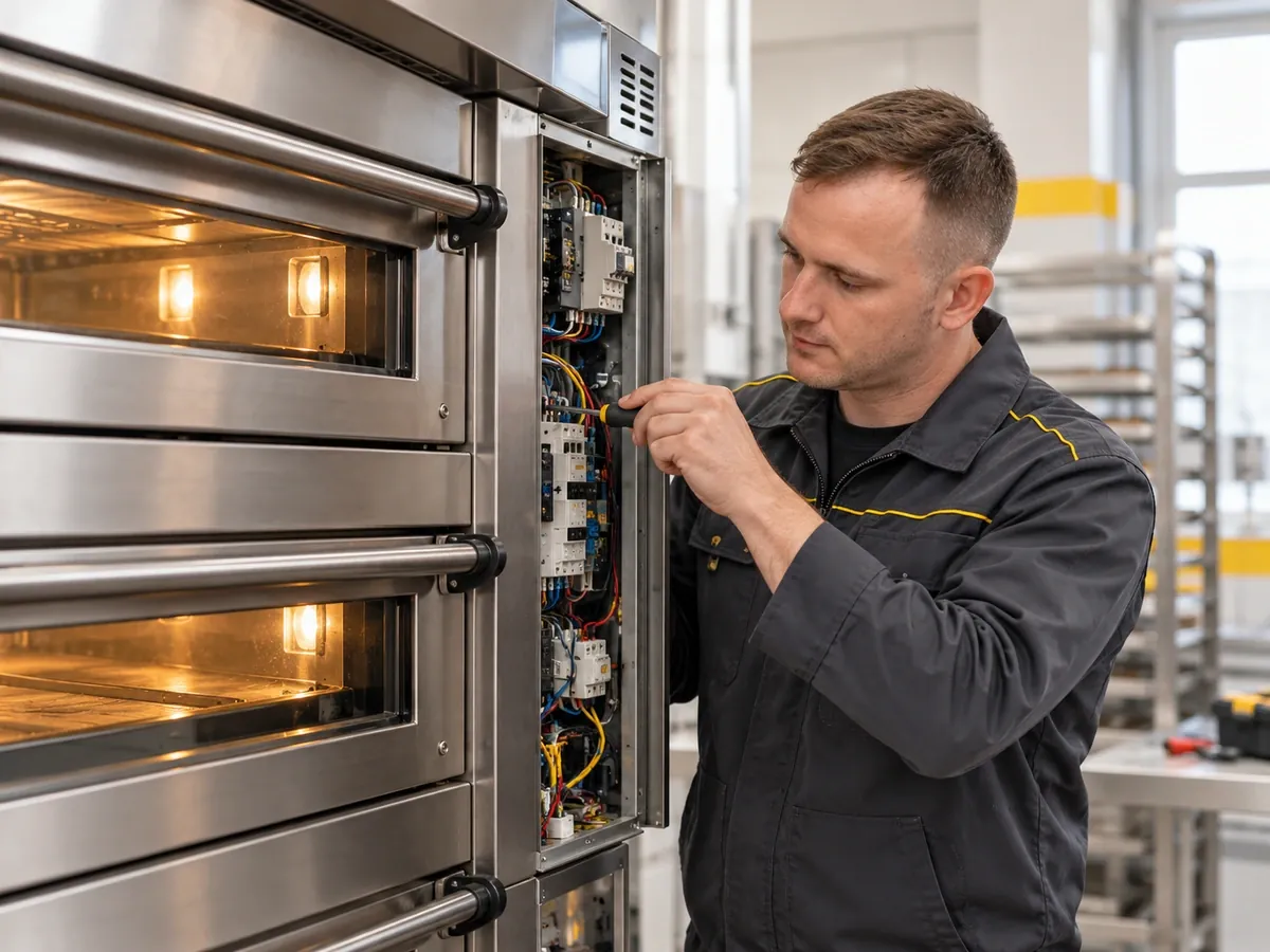 Наубайхана пештері — жөндеу жұмысындағы шебер